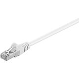 CAT 5e Patchkabel, F UTP, wei&#223;