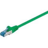 CAT 6A Patchkabel, S FTP (PiMF), gr&#252;n