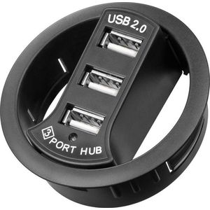 Wentronic USB 2.0 hub met 3 poorten