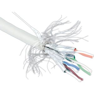 Wentronic 93955 - Netwerkkabel - Zonder connector - 100 m - Grijs