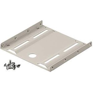 GOOBAY Frame voor harde schijven 2,5 inch naar 3,5 inch, eenvoudig, beige 94343