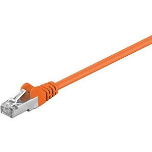 Wentronic - FTP netwerkkabel (2x RJ45, Cat.5e, 15m) oranje