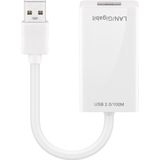 Netwerkkaart - Wit - 0,1 m Kabellengte - 0,1 Gbit/s Gegevensoverdrachtsnelheid