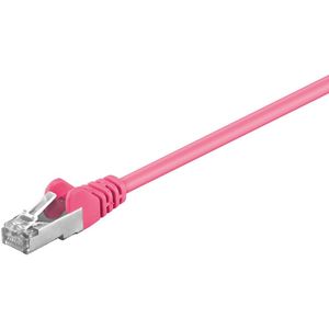 CAT 5e Patchkabel, SF UTP, magenta