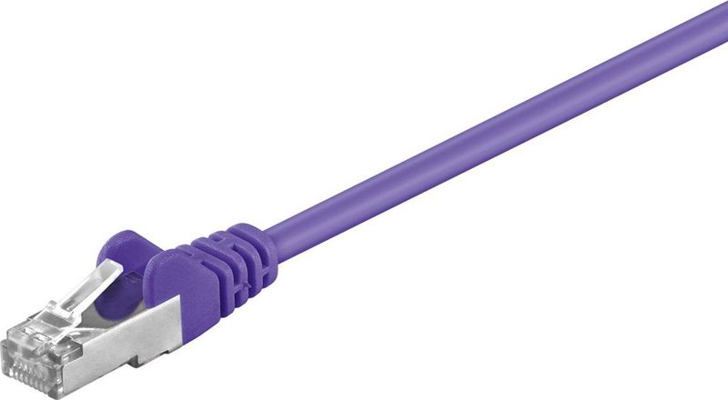 CAT 5e Patchkabel, SF UTP, violett