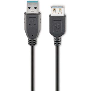 Goobay - usb 3.0 Super-Speed Verlängerung, a/a, 95726, 5 m, schwarz