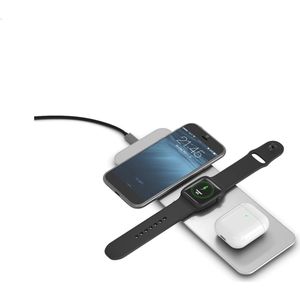 Terratec - ChargeAIR All - Draadloze Oplaadmat - Zilver - 10 Watt