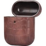 TERRATEC AirPods Case AirBox Stone patroon donker bruin