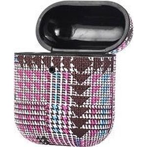 TERRATEC Air Box - Hoofdtelefoonhoes - Tartan Roze - Polycarbonaat