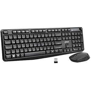 Ultron - UMC300 - Draadloze Toetsenbord-Muisset - Zwart - Draadloze Verbinding