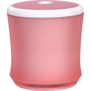 TERRATEC CONCERT BT Neo xs Bluetooth Lautsprecher, Fantastischer Sound, Enormer Bass, bis zu 4 Stunden kabellose Musik, AUX IN, für iPhone, Samsung (pink)