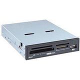 Ultron - 48558 - USB Kaartenlezer - Zwart - Intern 3,5" Multi-Format