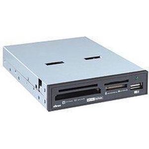 Ultron - 48558 - USB Kaartenlezer - Zwart - Intern 3,5" Multi-Format