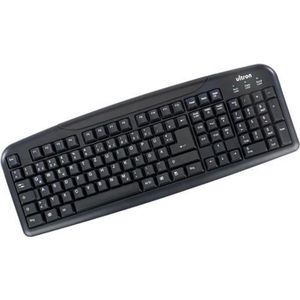 Ultron - UMT-400 Basis II - Toetsenbord - Zwart - Bedraad