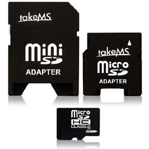 takeMS 88670 2GB microSD-flashgeheugen (2 GB, micro, zwart)