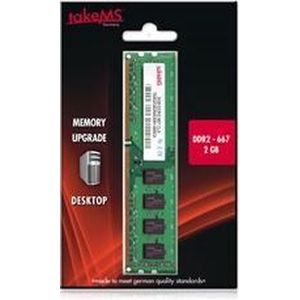 takeMS 1GB DIMM DDR2-667 (128Mx8) CL5 1GB DDR2 667MHz geheugenmodule