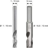 ENT - 09225 - 25-Delige HSS Houtborenset - 1-13 mm - Centreerpunt en Voorsnijder