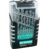 ENT - 09225 - 25-Delige HSS Houtborenset - 1-13 mm - Centreerpunt en Voorsnijder