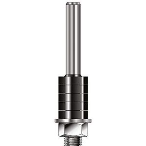 ENT Freesspindel 6.35mm opname gat, Kolf 8mm - 7913980