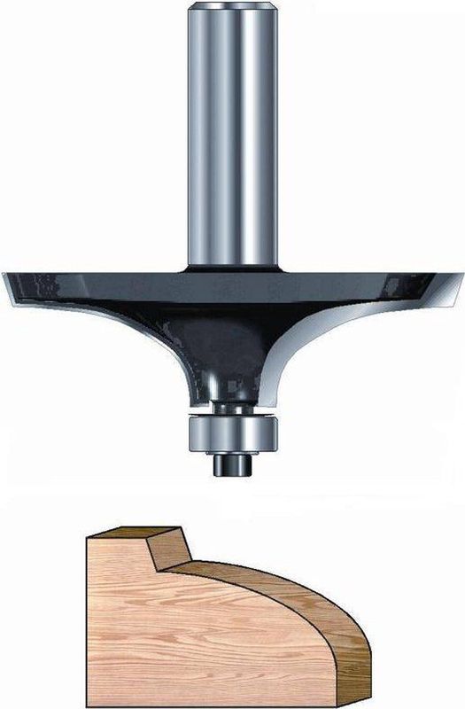 ENT - Profielfrees - Hardmetaal - Elipsvorm - 30.2mm