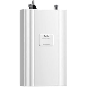 Czyurachel Doorstroomboiler, 1,5 kW, onderbouwboiler, 6 liter lage druk, mini-elektrische doorstroomboiler, Top Water Inlet, 304 roestvrijstalen binnencontainers, EU-standaardstekker, SY-E29 wit
