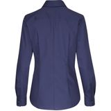 Seidensticker - Dames Blouse - Donkerblauw - Slim Fit