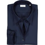 Seidensticker - Dames Blouse - Donkerblauw - Slim Fit