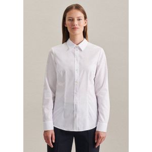 Seidensticker - Damesblouse - Wit - 100% Katoen