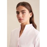 Seidensticker - Blouse - Rosé - 100% Katoen - Slim Fit