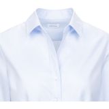 Seidensticker - Dames Hemdblouse - Lichtblauw - Slim Fit - Lange Mouwen