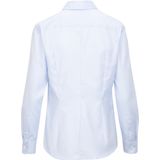 Seidensticker - Dames Hemdblouse - Lichtblauw - Slim Fit - Lange Mouwen