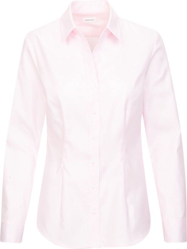 Seidensticker - Blouse - Rosé - Slim Fit - Dames