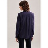 Dames Blouse - Donkerblauw - 100% Viscose - Regular Fit