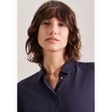 Dames Blouse - Donkerblauw - 100% Viscose - Regular Fit