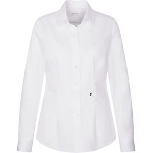 Seidensticker - Damesblouse - Wit - 100% Katoen - Regular Fit