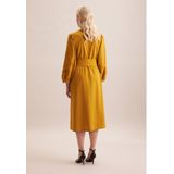 Seidensticker - Zomerjurk - Zwart - 7/8-mouwen - Ronde Hals - Uni