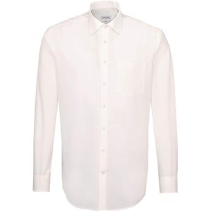 Seidensticker Regular Fit Overhemd Ecru