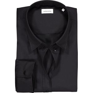 Seidensticker - 80604 - Damesblouse - Zwart - Lange Mouwen