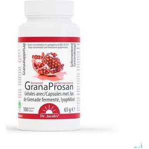 Granaprosan - Granaatappelsap - Capsule - 100 Stuks - Hoge Concentratie aan Bioactieve Polyfenolen