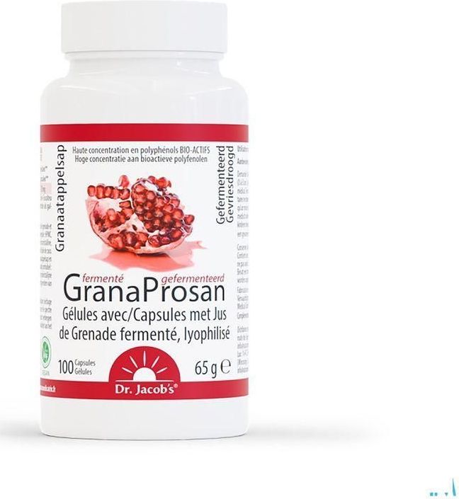 Granaprosan - Granaatappelsap - Capsule - 100 Stuks - Hoge Concentratie aan Bioactieve Polyfenolen