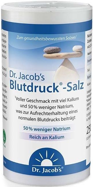 Dr. Jacob's Basisch bloeddrukzout 250 gram