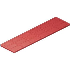 Roto/Gluske beglazingsblok GLAS-TEC GL-NM | 100 x 30 x 3 mm | kleur rood | 1000 stuks
