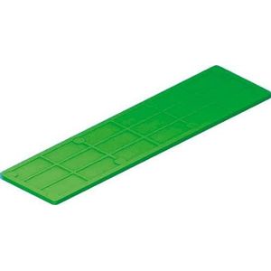Roto/Gluske beglazingsblok GLAS-TEC GL-NM | 100 x 30 x 5 mm | kleur groen | 1000 stuks