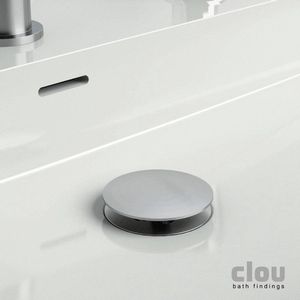 Clou - Wash Me - Afvoerplug - Geborsteld RVS