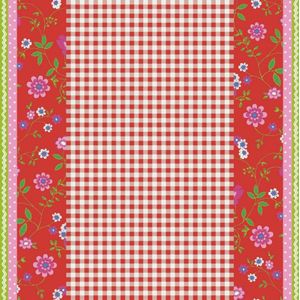 Bluuming Affairs - Behang Kinderkamer - Bloemen - Behangpapier - Rood - 0,53 x 10 M.