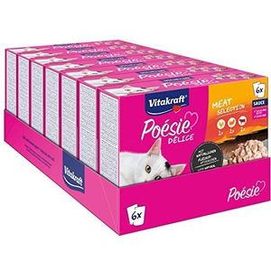 Poésie Délisauce Multip vlees (6x85 g), 7-pack