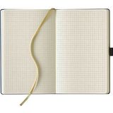 Lediberg Notizbuch Tucson ca. DIN A5 kariert, lemongreen Hardcover 240 Seiten