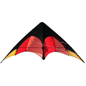 Elliot Delta Sport, 2-delige vlieger voor beginners, Ready to Fly, zwart-rood-oranje