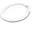 Eetlepelrand - 3 Stuks - Flexibel TPE - BPA-vrij