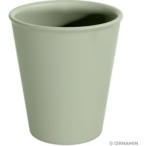 Ornamin Herbruikbare beker Moving Martha; 300ml, 9x10 cm (ØxH); groen; 10 stuk / verpakking